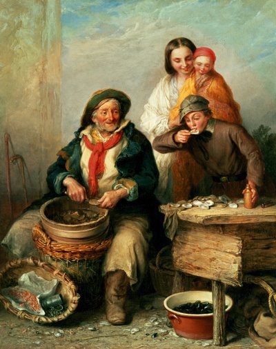 Oysters, Young Sir by Henry Perlee Parker